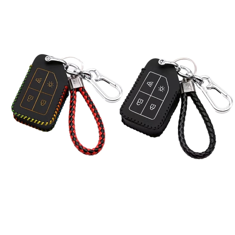 1PcToplayerLeatherKeyCasecoverForVolvoTruckFMFH16seriesFor