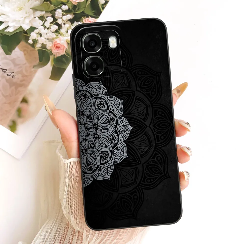 Luxury Fashion Cute Painted Silicone Case - Oppo A6 Series