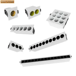 Dimmable LED down light spot light COB line light 3W6W12W15W30W 45W Bar living room corridor LED ceiling light indoor lighting