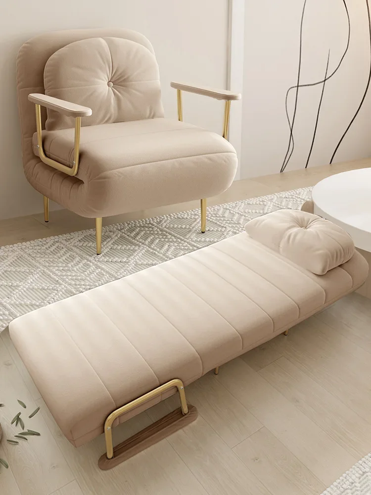 

Folding bed, dual-purpose single bed, office nap tool, simple bed, household small unit cloud sofa bed