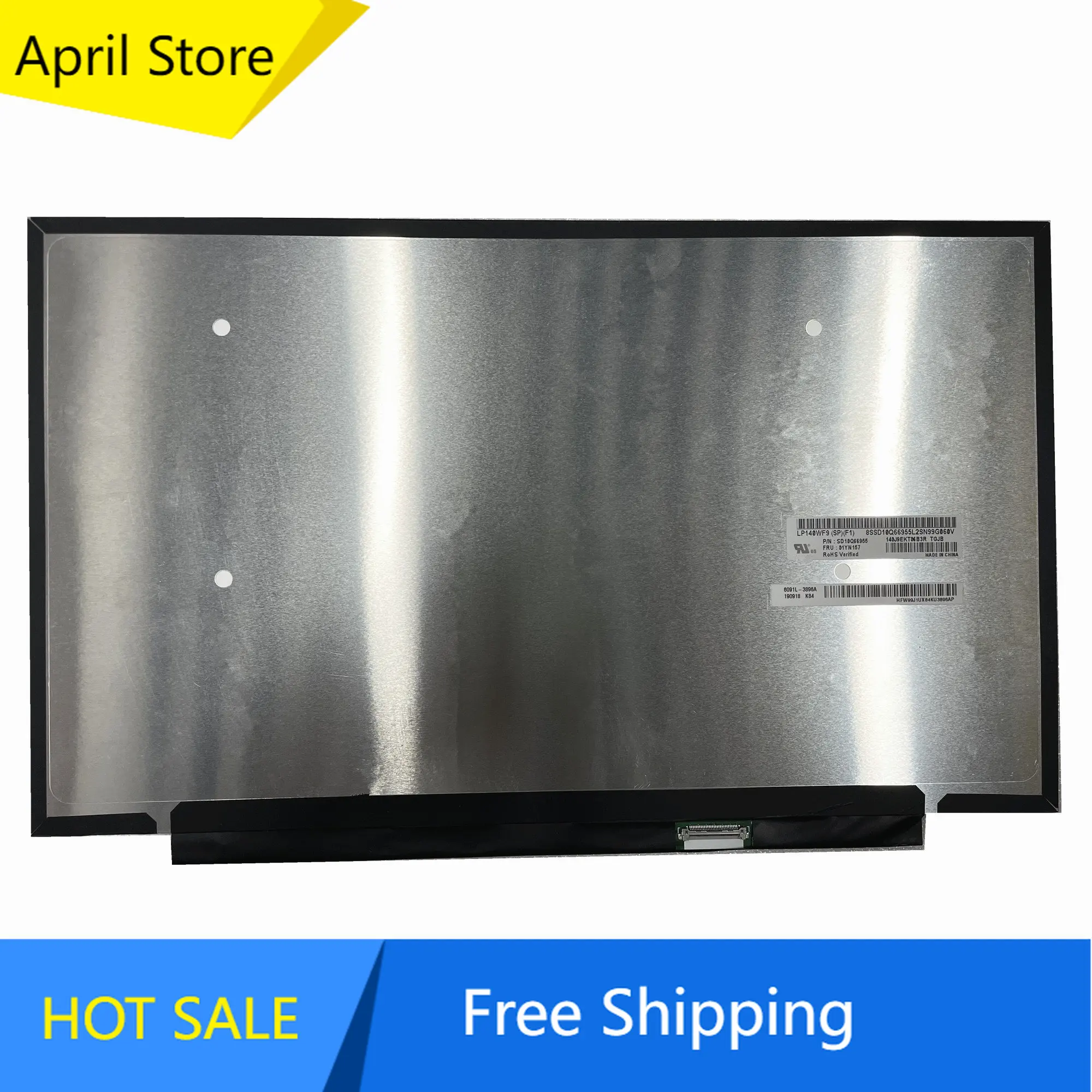 

LP140WF9-SPF1 LP140WF9 SPF1 14,0 ''IPS панель ЖК-экрана ноутбука 1920*1080 EDP 30 контактов