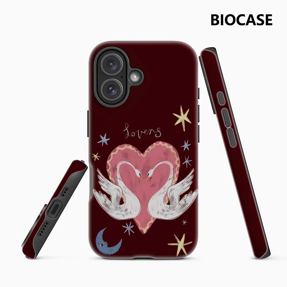 Celestial Lovers Magnetic Tough Phone Case - Double-Layer Protection