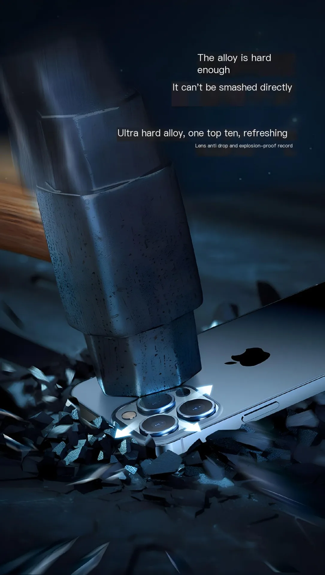 واقي الكاميرا حلقة معدنية لهاتف iPhone ، iPhone 14 Pro Max ، زجاج مقسى ، غطاء العدسة الخلفية ، iPhone 13 Pro Plus ، iPhone 15 غطاء واقي