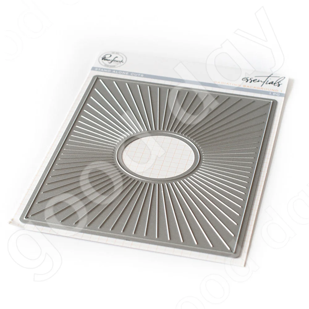 

2022 Easter,radiating Background 1 Die,metal Cutting Dies Scrapbooking Diy Decoration Craft Embossing