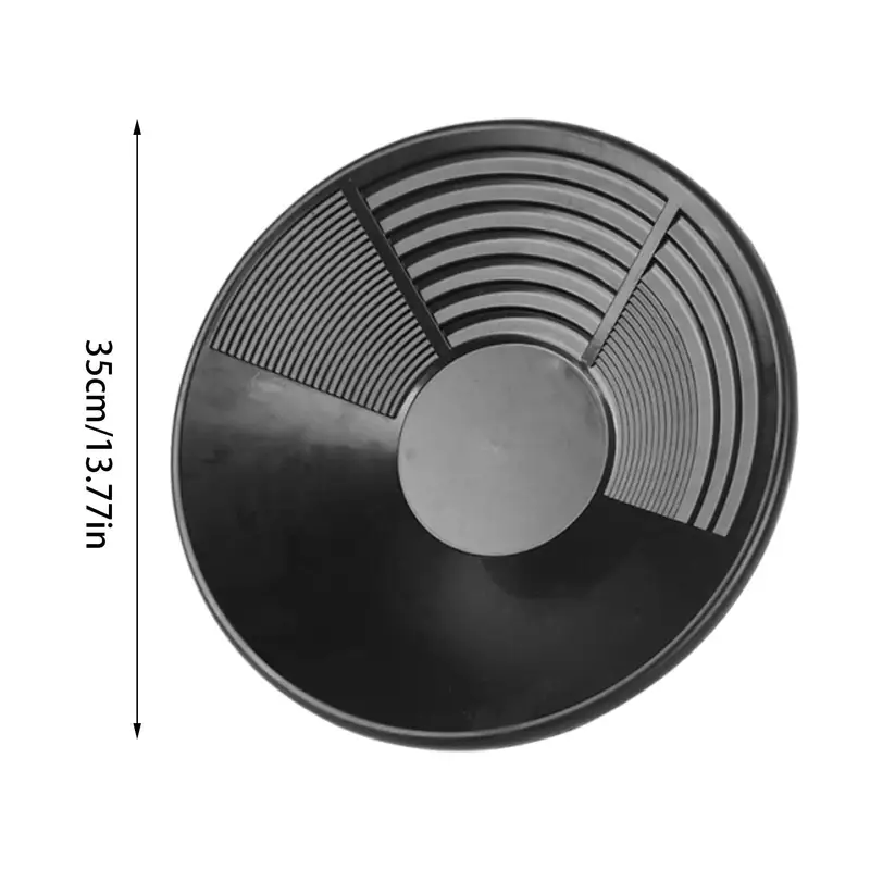 Hot Sale Plastic Gold Pan Basin Gold Mining Pan Ergonomic