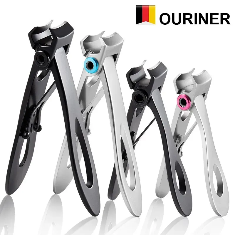 Nail Clippers Stainless Steel Cutter Trimmer Manicure Scissors Thick Hard Toenail Fingernail Pedicure Tools