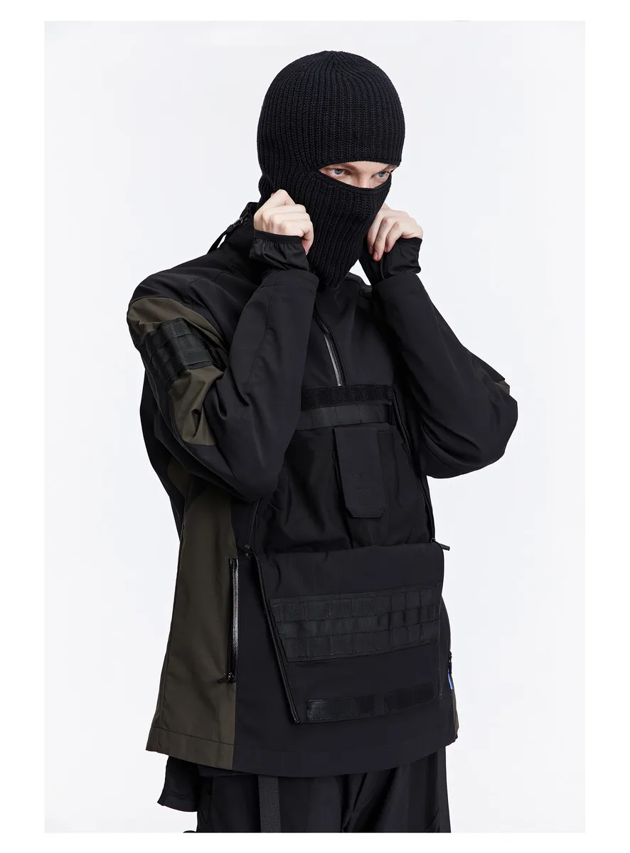 Reindee Lusion 22FW 0188 Urban Function Waterproof jumper dwr coating hidden molle quick disassembly  techwear gorpcore
