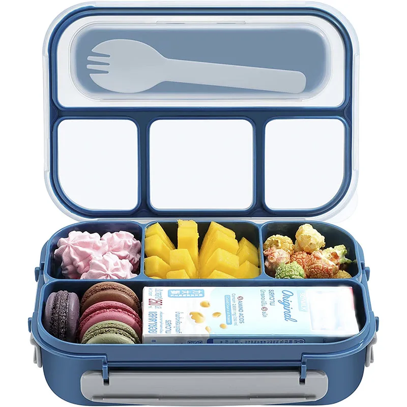 Japanese Box Lunch Leak Proof Lunch Box for Kids Accessories with Utensils  Lunchbox School Picnic Portable Fiambrera Escolar