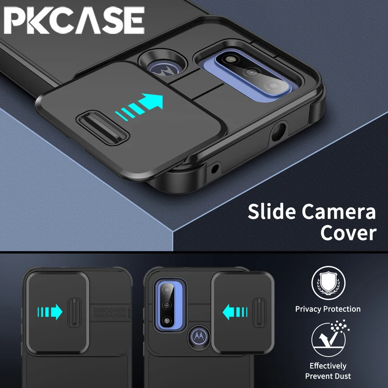 PKCASE Magnetic Sliding Window Phone Cover - Ultimate Protection and Style