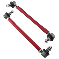 10mm Ball Joint Sway Bar Adjustable 300 -345mm Drop Links Fits For BMW MAZDA Fits For PEUGEOT