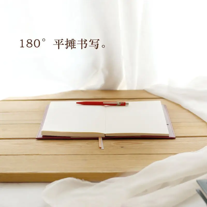 

Starlight Leather Notebook Vintage Checkered Horizontal Line Hand Ledger Exquisite Literature A5 Creative Soft Leather Sleeve Ha