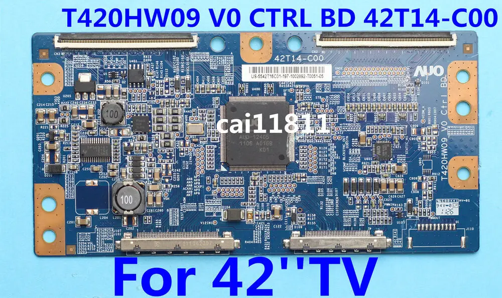 

For AUO T420HB01 V.0 T-CON BOARD 42T14-C00 T420HW09 V0 55.42T16.C01 For 42" TV