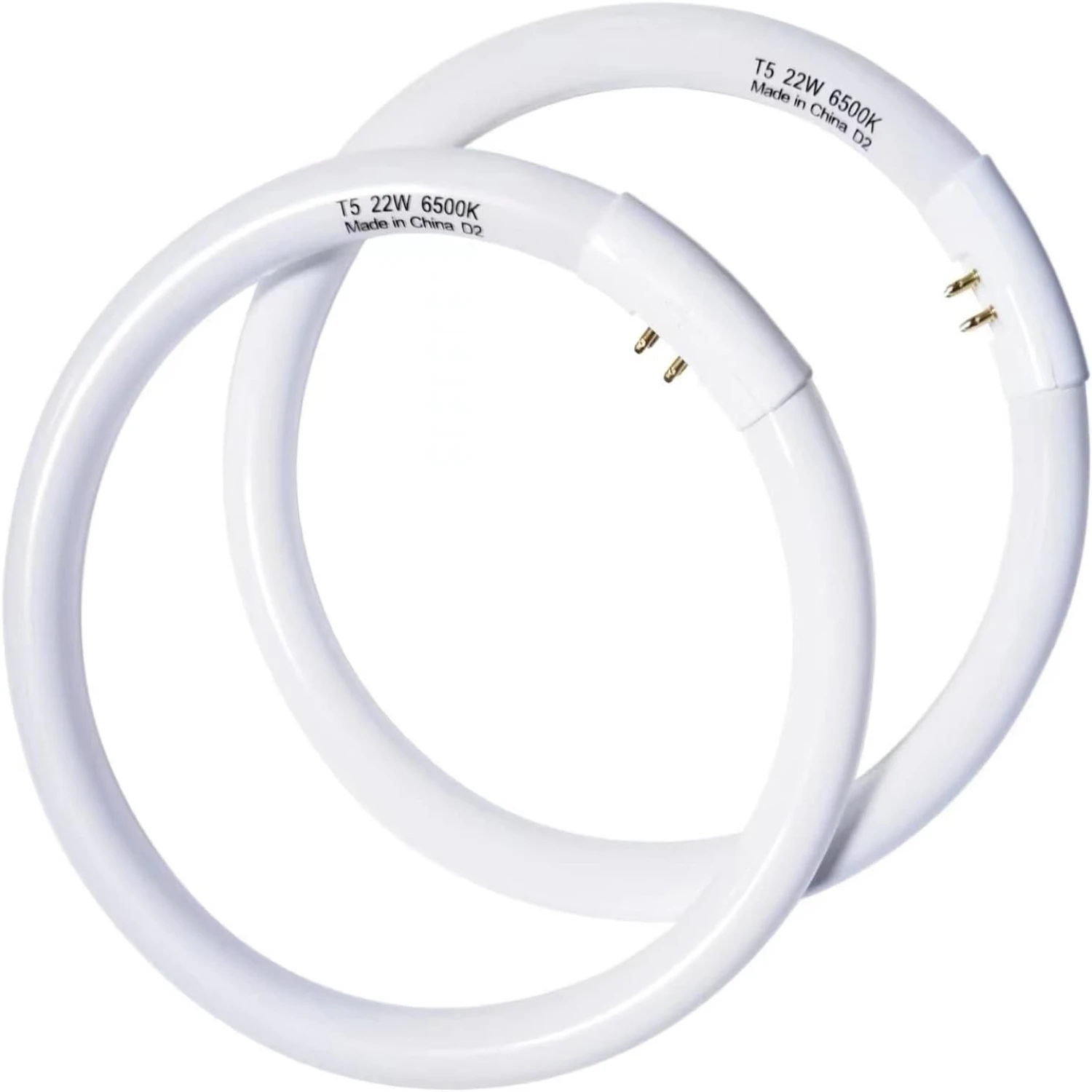 LED Light Bulb 7 Inch T5 22W Circular Bulb Compatible with Rialto Makeup Magnifying Vanity FC22 Round Fluorescent 6500K 2 Count
