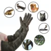 Pet Handling Gloves Strengthened Leather Anti Bite Protective Gloves Pets Grasping Protective Safety Gloves For Catch Cats Dogs 1