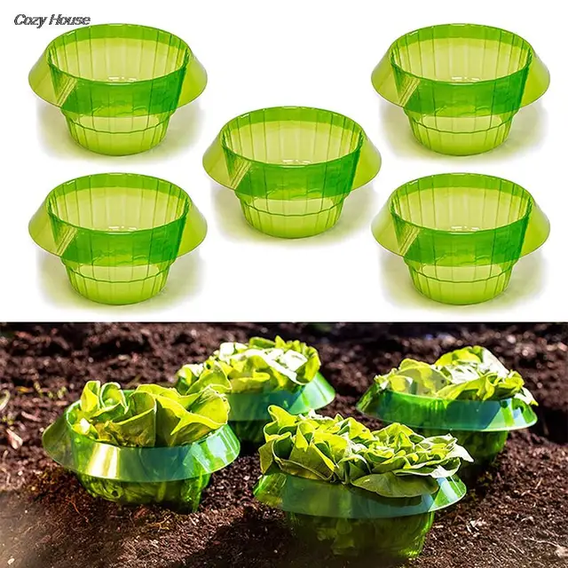 Mezőgazdasági Kerti Virágcserép Tartós Meztelen Csigák Védelme Víz Őrző Növény Csiga Gallér Virág Edény Borítója - Image 3