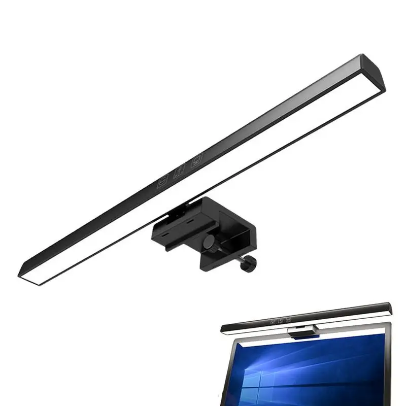 

Desk Lamp Screen Bar Display Hanging Light Eyes Protection PC Computer Monitor Light Bar Stepless Dimming Reading Light Bar