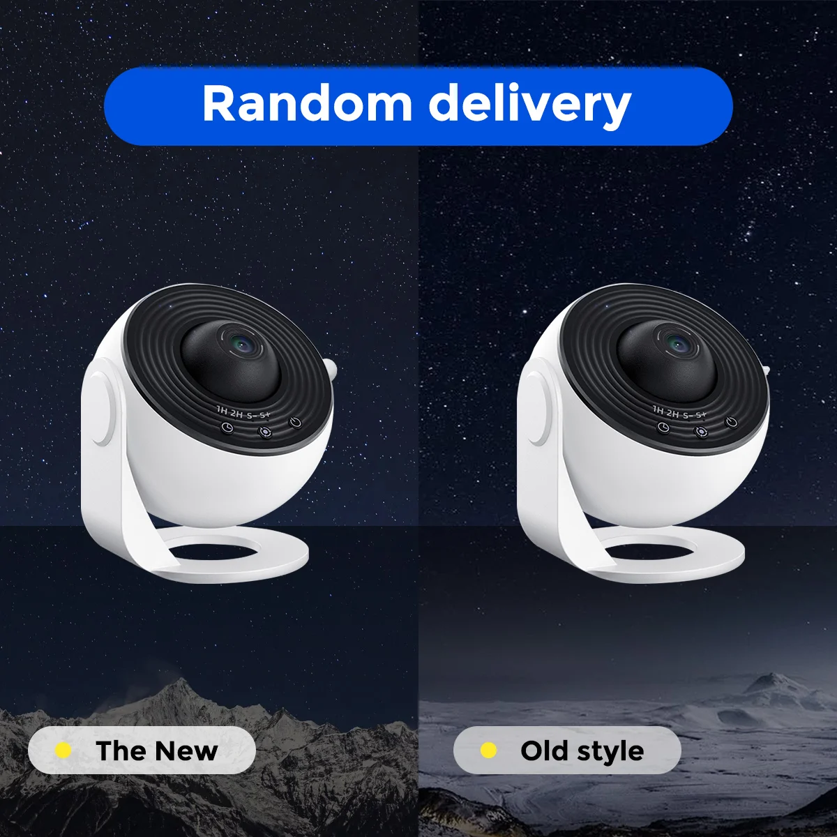 12 in 1 천문관 갤럭시 스타 프로젝터, 360 ° 회전 성운 램프, HD 이미지 대형 프로젝션 영역 LED 조명, 어린이 방