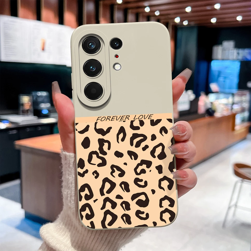 Abstract Line Art Print Liquid Silicone Shockproof Case with Camera Protection