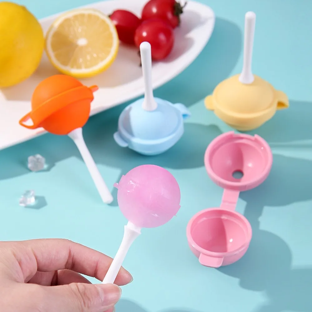 

Mini Silicone Ice Molds Popsicle Tools with Removable Lids DIY Ice Pop Mold Reusable Silicone Popsicle Mold Kitchen