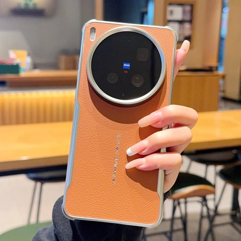 Magnetic Shockproof PU Leather Hard Shell Phone Case