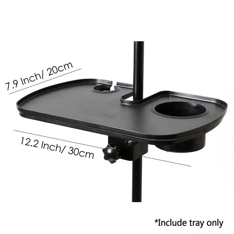 M5TD 플라스틱 마이크 스탠드 트레이 무대 콘서트 공연 보컬 기타 액세서리 음료 홀더 마이크 홀더