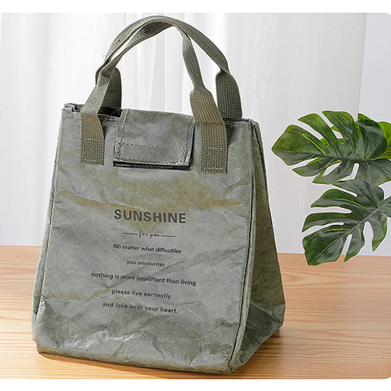 Foldable Reusable Leakproof Food Container Lunch Bag – Large Capacity Waterproof Therma... - SKU FLB01527 - UGI Packaging