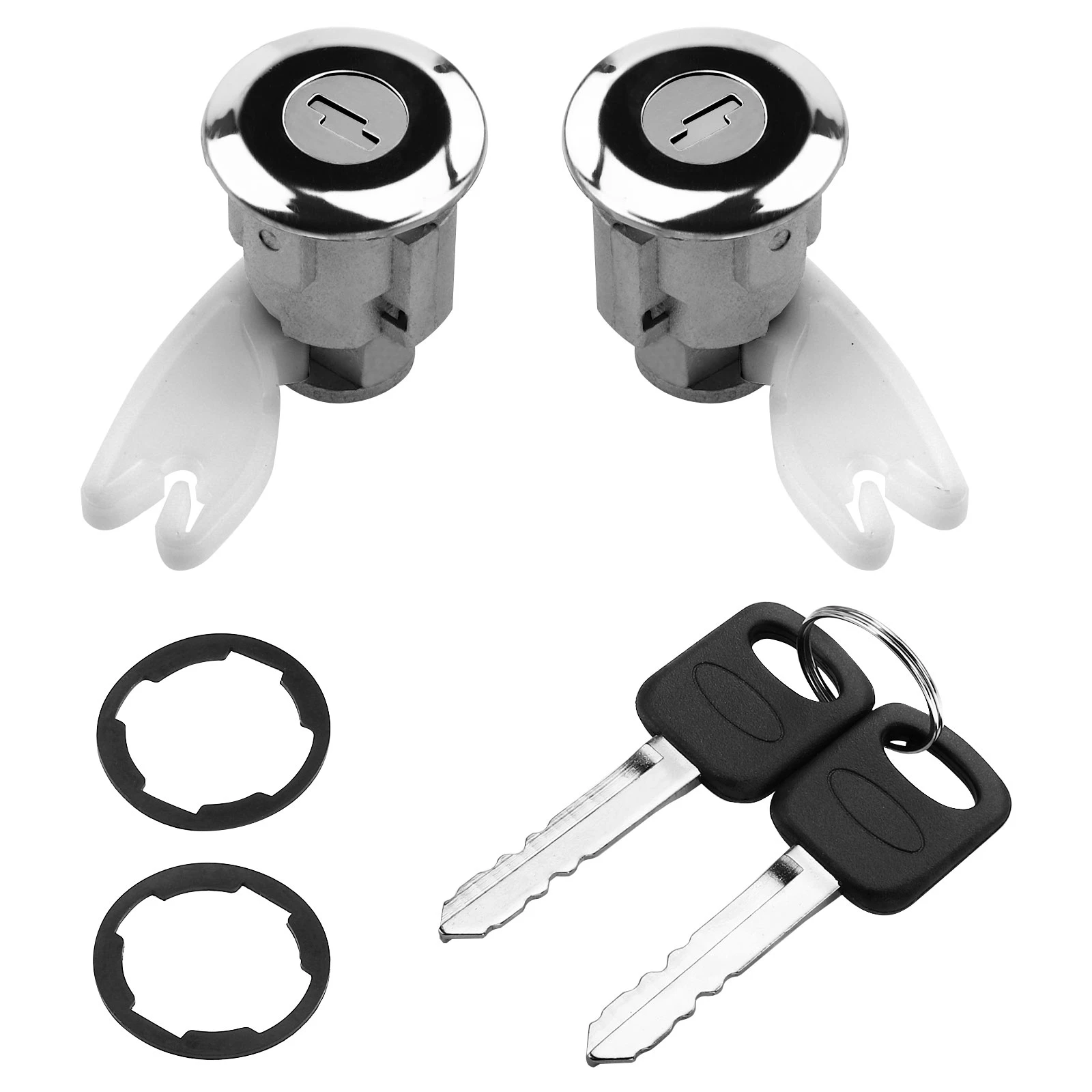 Door Lock Cylinder Kit For Ford F150 F250 F350 Explorer E150 E250