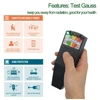 Handheld dosimeter tester electromagnetic field Radiation meter Radiation detector digital electromotive force meter Gauss meter 6