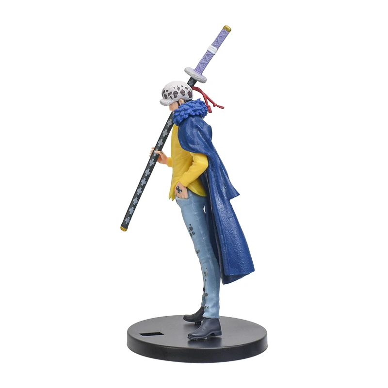 Hot 18cm/7.1nch Anime Figure One Piece DXF Wano Country Trafalgar Law PVC Collection Model Dolls Toy For Gift 18cm 3