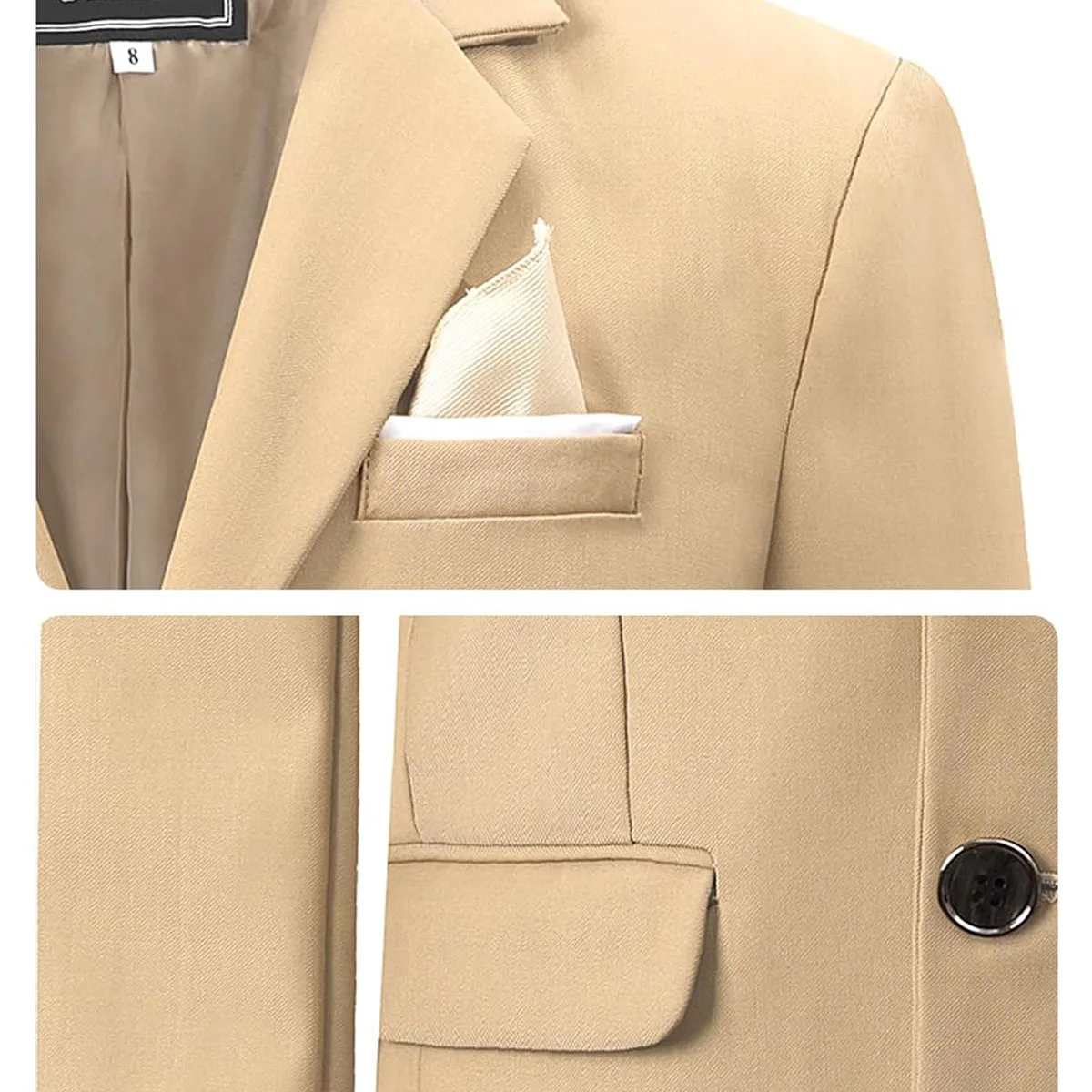 Kids Blazer Boys Easter Outfit Wedding Suit Formal Solid Jacket Teenager Gentleman Birthday Party Gift Performance Clothing Set boys suits