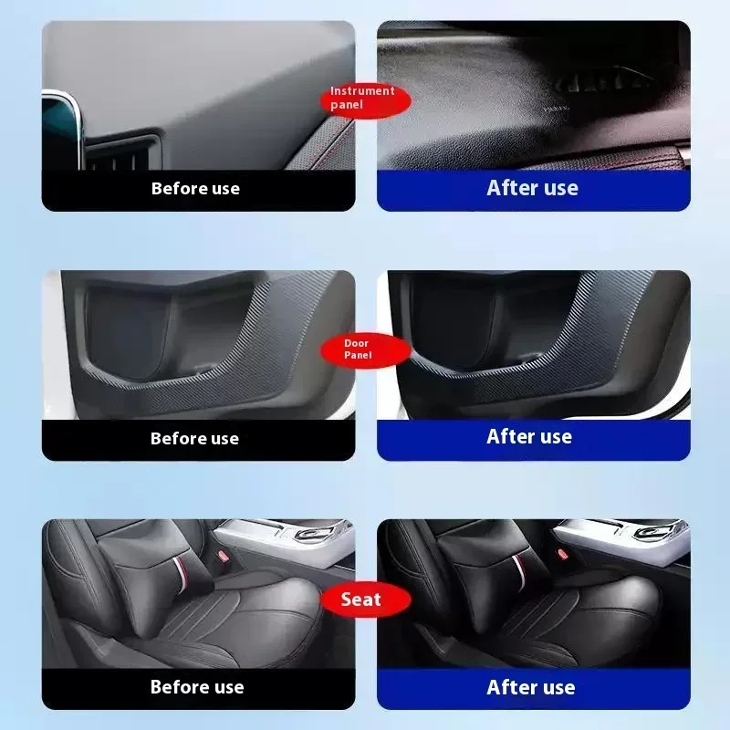 260g Leather Furniture Care Products Leather Cleaner Leather Bag & Sofa Maintenance Leather Paste Car Leather Anti-aging Cleaner