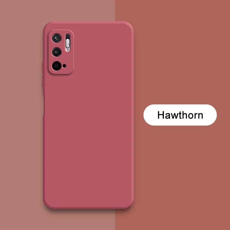 Original Square Liquid Shockproof Soft Silicone Phone Case