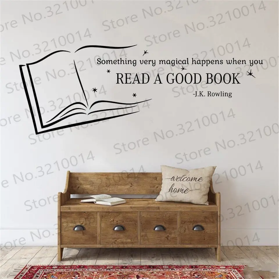Vinyl Wall Art Decal - Reading Can Take You Anywhere - 8\" X 25\" - Modern Motivating Optimistic Classroom Quote Sticker For Living Room Playroom School Library Educational Decor