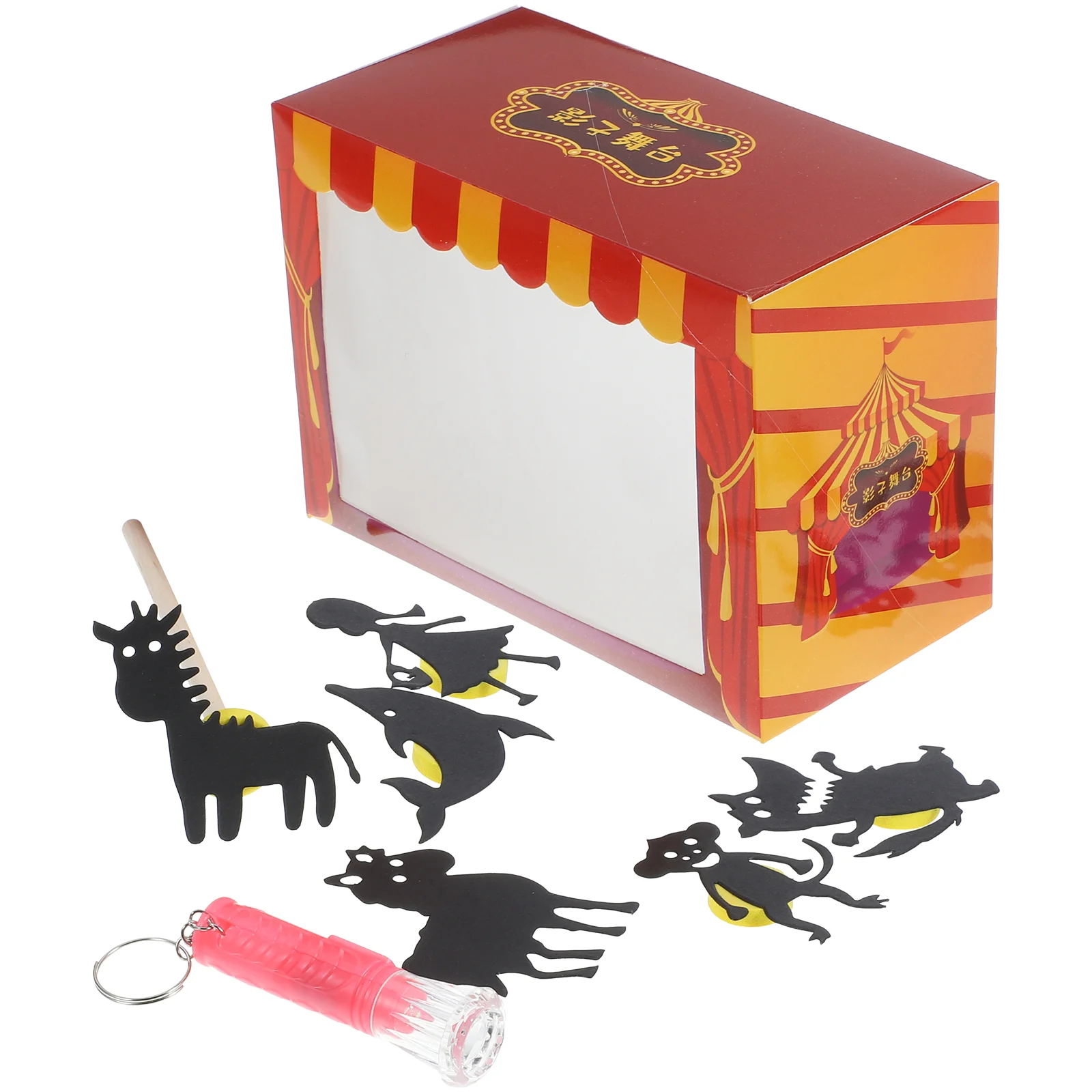 

1 Set of Folk Shadow Toyry Kit Toyry Plaything Toyry Craft