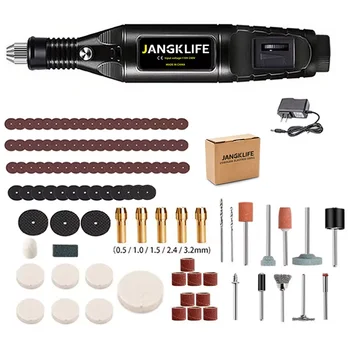 JANGKLIFE 9V Mini Electric Drill Carving Pen Variable Speed Drill Rotary Tool Kit Engraver Pen for Grinding Polishing 1