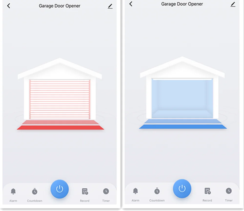 Garage Door Opener WiFi Switch App Remote Control Timer Works with Alexa Google Assistant Voice Commands