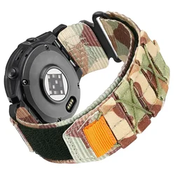 Premium Nylon Quick Fit Watchband - Durable Sport Bracelet, 22/26mm - 26mm (DesertMcB)