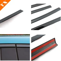 For BYD ATTO 3 Yuan Plus Accessories 2022-2023 Stainless Garnish Car Window Trim Protector Plate Anti Hit/Dust Decor Cover 5