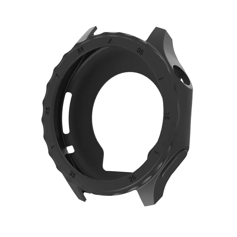 Soft Silicone Hollow Case - Premium Watch Bumper Cover Protector Shell