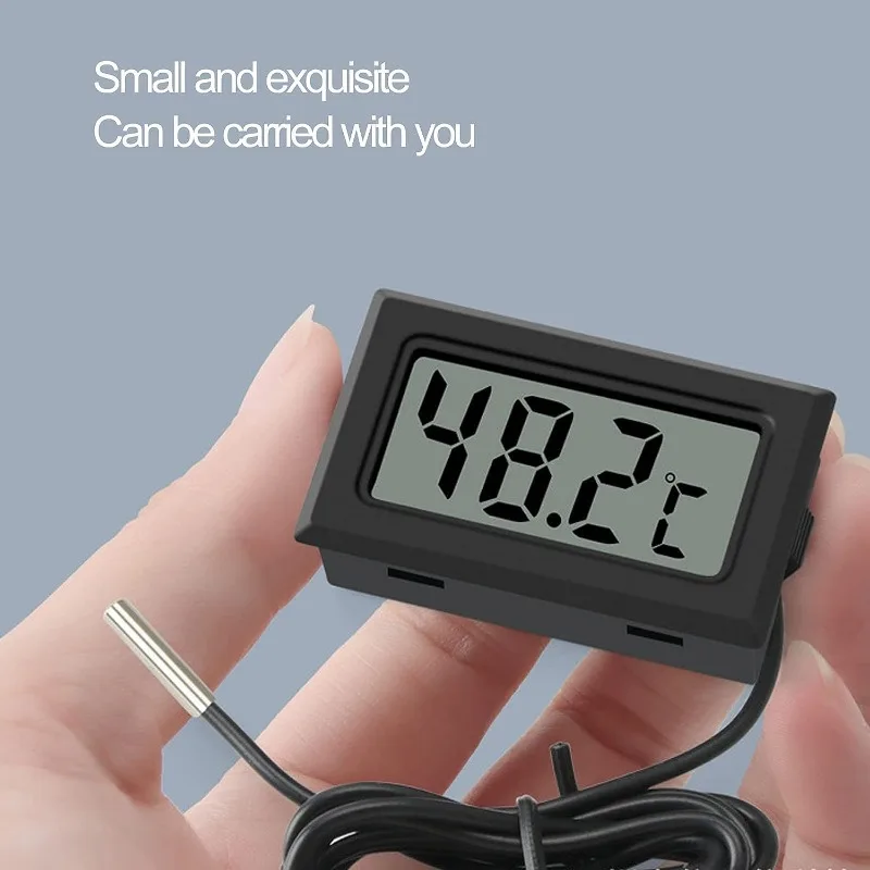 Waterproof Digital Thermometer Probe For Aquarium Fish Tank