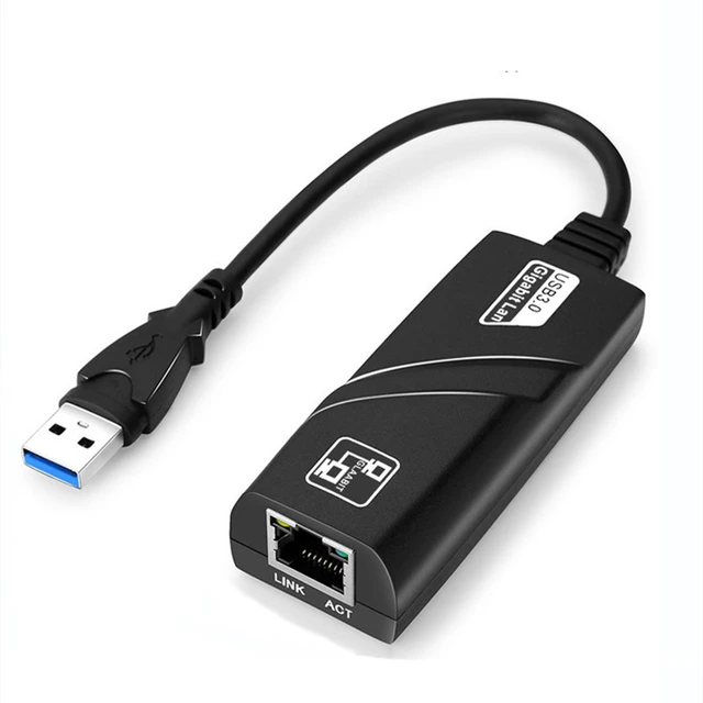 Type-C3.1 Usb 3.0 Gigabit Ethernet Adapter Wired USB Rj45 Network Card Lan  1000 Mbps For Laptop PC - AliExpress