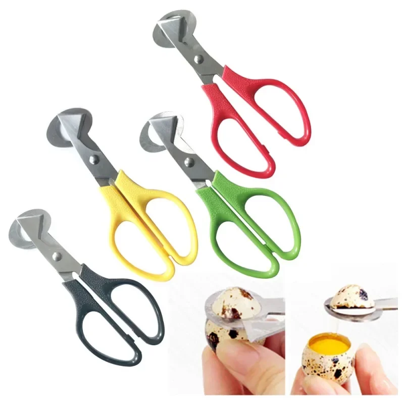 Egg Shell Opener Egg Slicer Egg Opener Egg Shell Scissors Sharp Quail Egg Cutter Pigeon Opener Stainless Steel Cigar Pigeon Bird Egg Topper Cutter Scissors for Kitchen Gadgets Tools