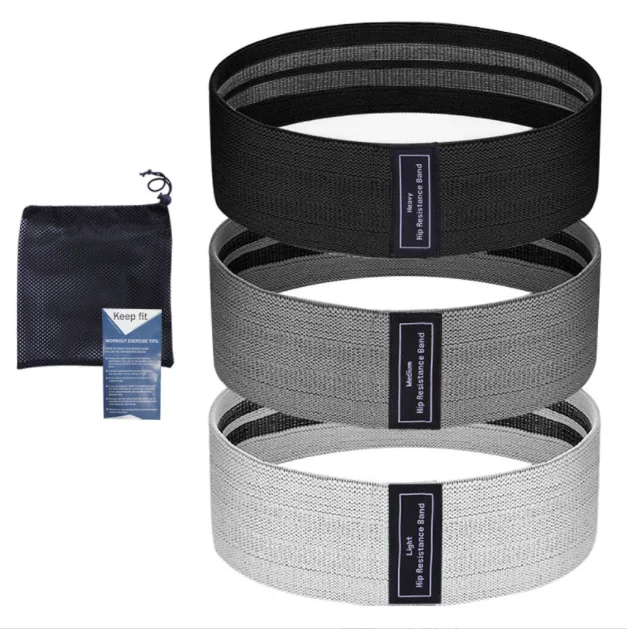 Anti Slip High Elastic Fabric For Fitness And Beauty Hip Leg Hip Loop Resistance Band For Squatting Exercises