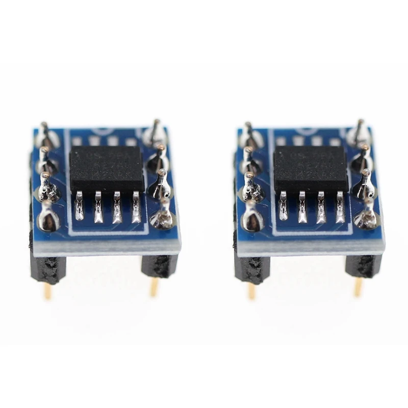 

Фонарь OPA627 X2, превратите в двойной Op Amp OPA627, одиночный Op Amp в двойной Op Amp модуль SMD для DIP