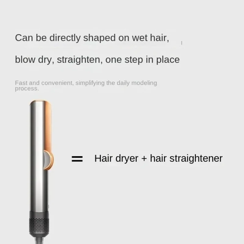 HT01 Hair Straightener Hair Dryer Mechanical Dry and Wet Dual-purpose Straight Plate Clamp Escova Alisadora Cepillo Rizos 6