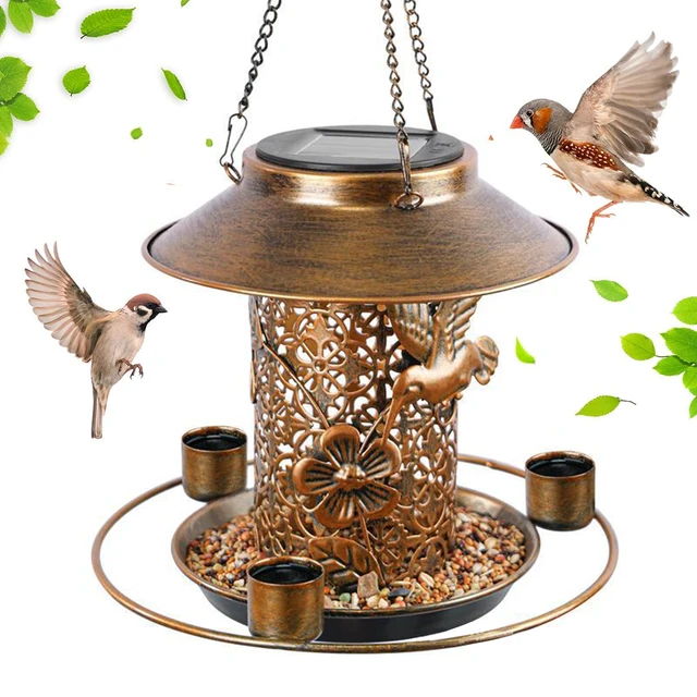 Mangeoires oiseaux sur pied - La touche élegante à votre jardin