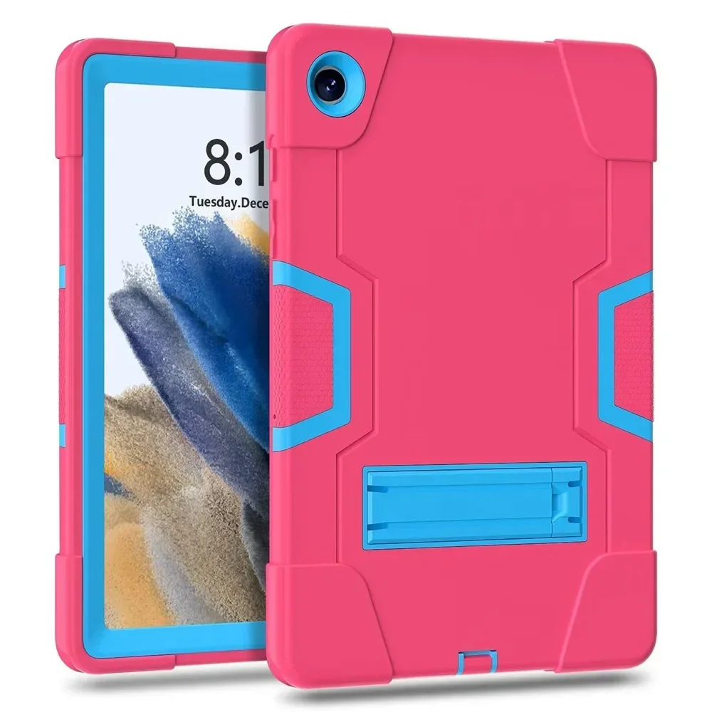 Rugged Silicone + PC Armor Tablet Case
