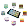 Children's multifunctional simulation touch screen tablet, puzzle learning machine, point reading machine, early education toy 4