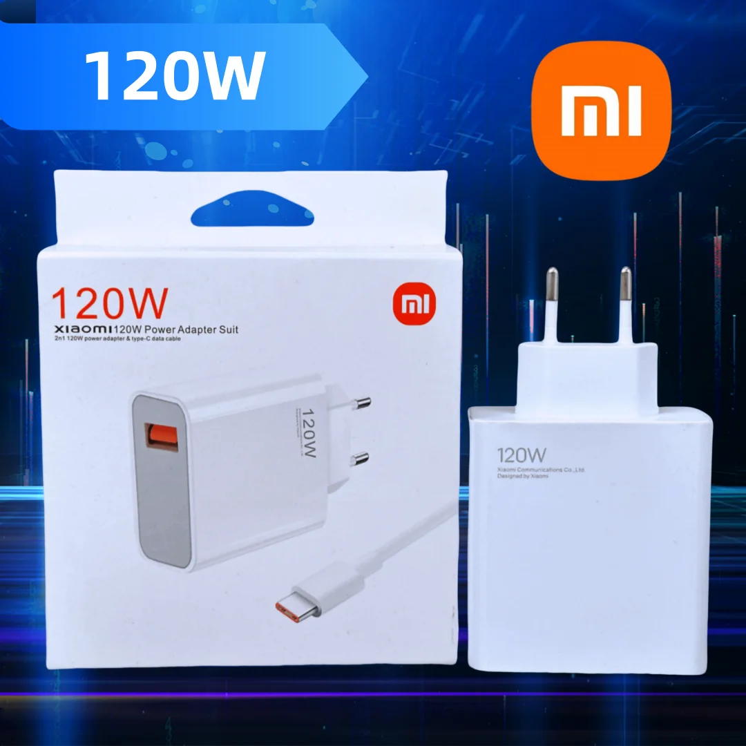 Xiaomi用のオリジナルの超高速充電器,アダプター6a,USBケーブル,redmi 