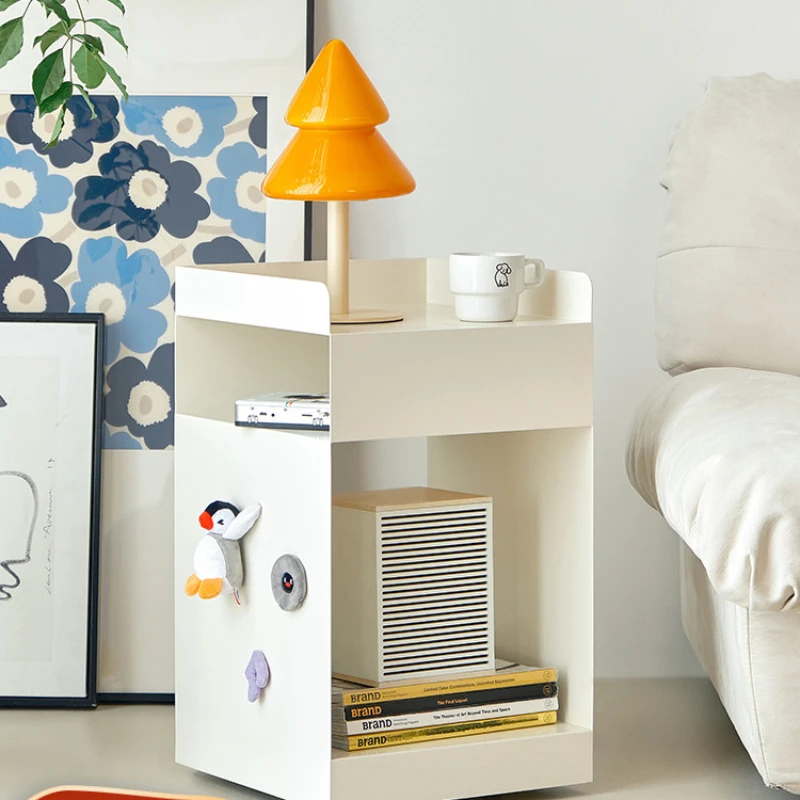 Sofa edge cabinet, creative bedroom bedside  modern and minimalist storage